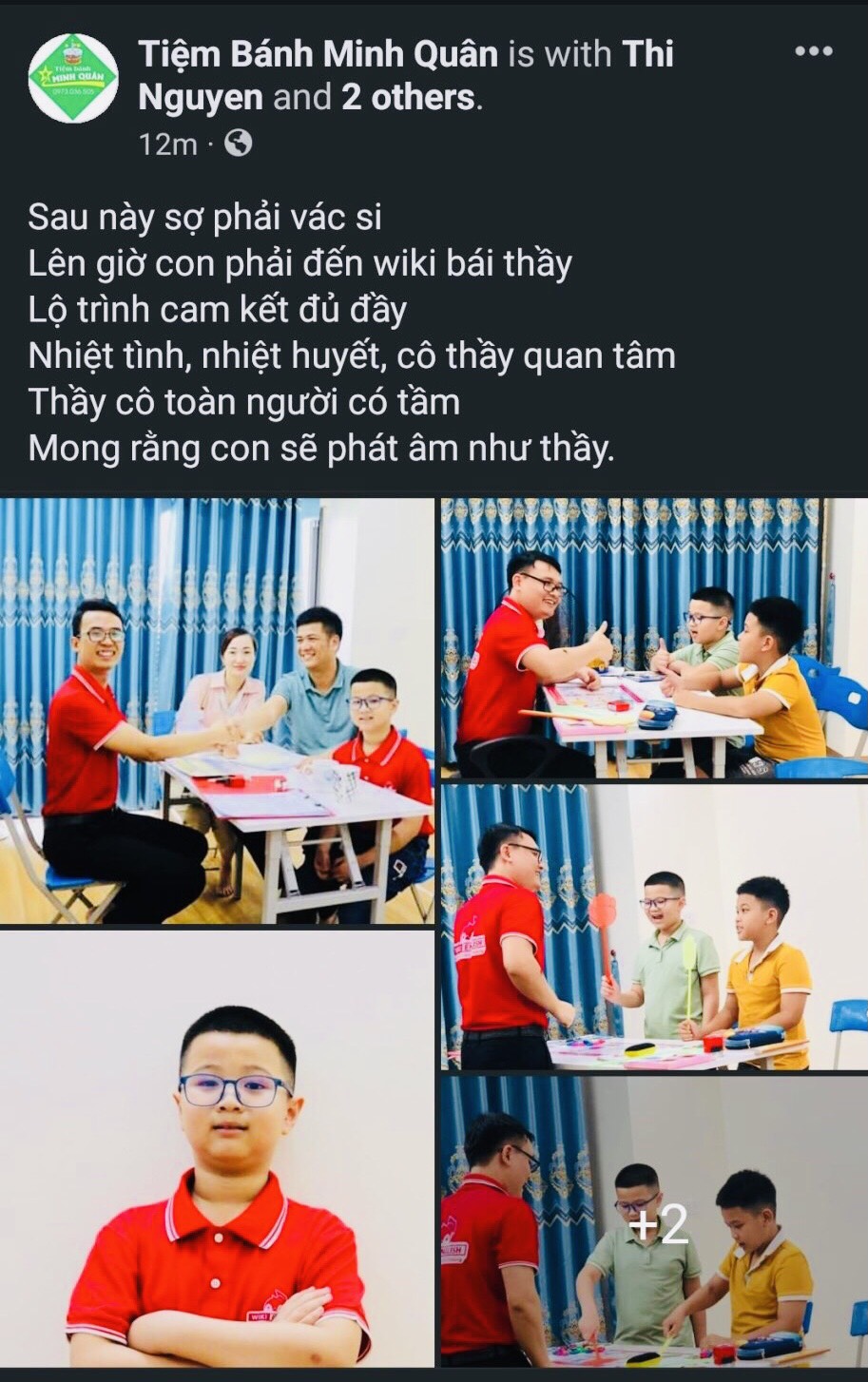 Phản hồi phụ huynh 1