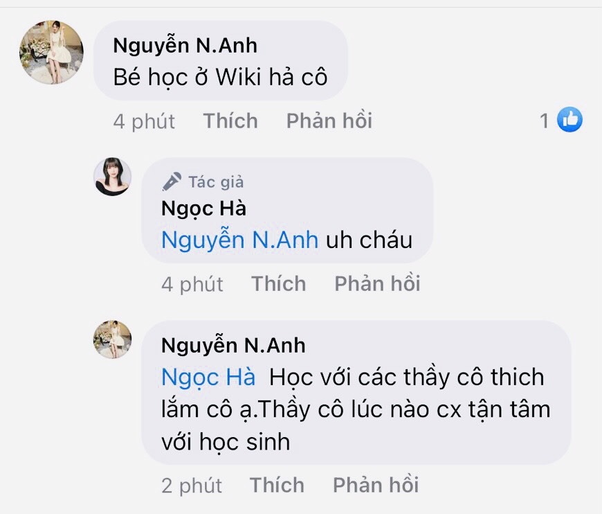 Phản hồi phụ huynh 10