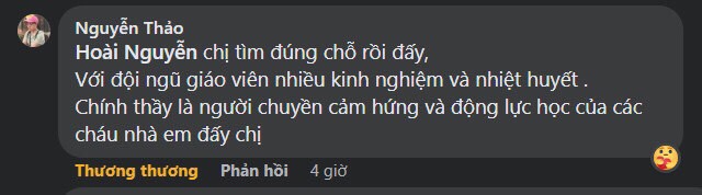 Phản hồi phụ huynh 3